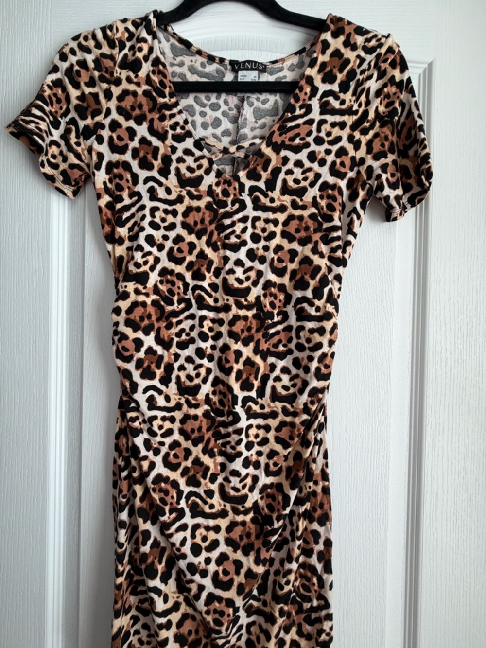Venus Leopard Print Dress